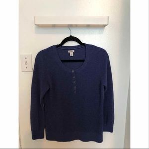 L.L. Bean Cotton/Cashmere Henley